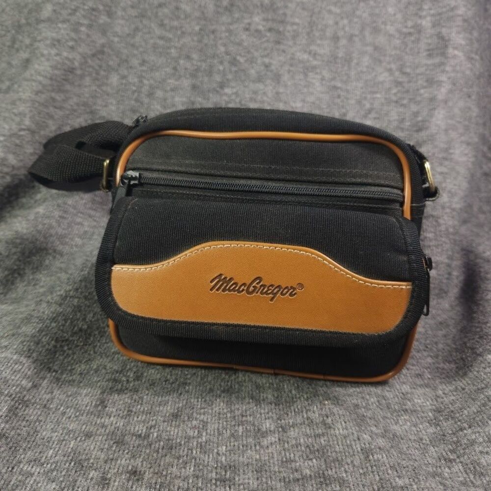 Vintage MacGregor Padded Camera Bag Case Carry Crossbody Adjustable